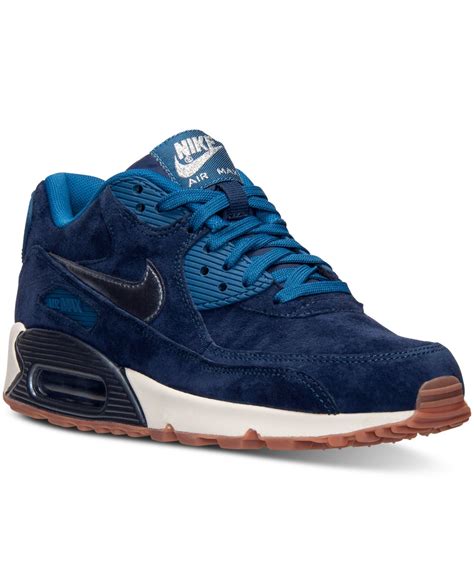 blauwe suede nike air max|Blue Nike Max Air Shoes.